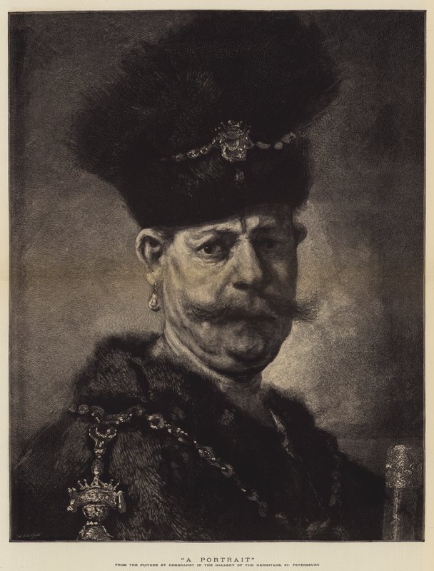 Et Portræt af Rembrandt van Rijn
