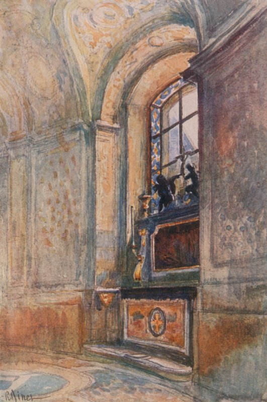 Alter i kapellet, Versailles af Rene Binet