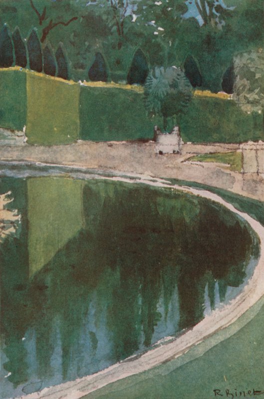 Latona-bassinet, Versailles af Rene Binet