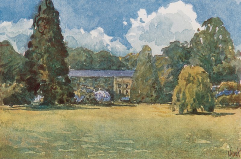 Petit Trianon, Orangeriet, Versailles af Rene Binet