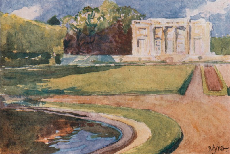 Petit Trianon, Versailles af Rene Binet