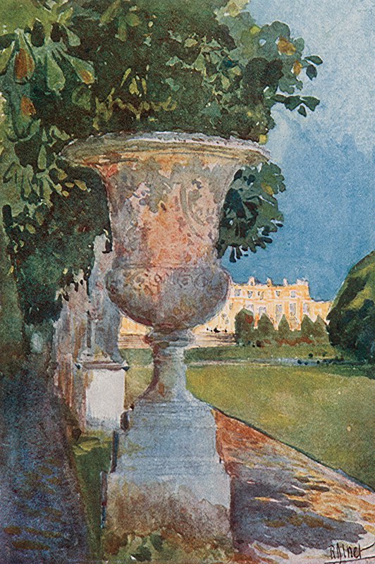 Plænen (grønt tæppe), Versailles af Rene Binet