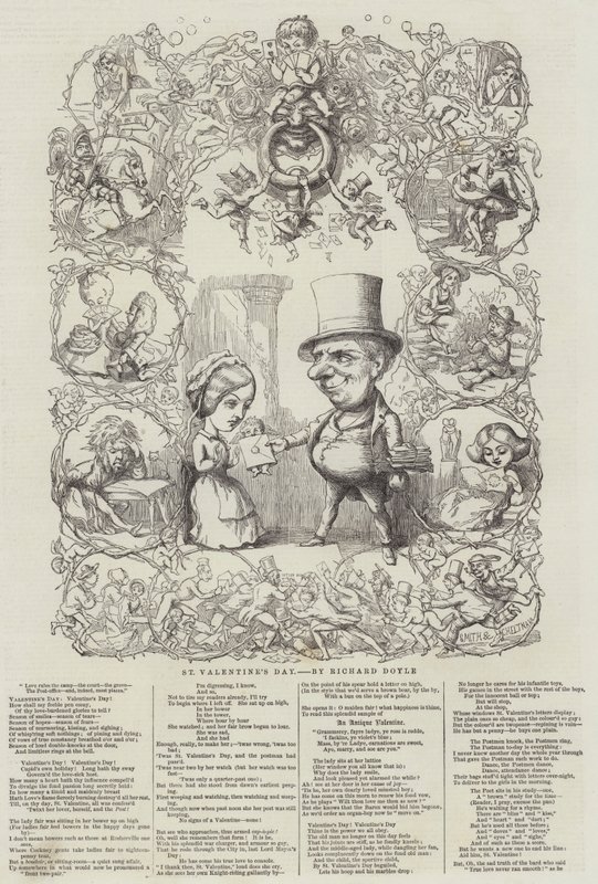 Valentinsdag af Richard Doyle