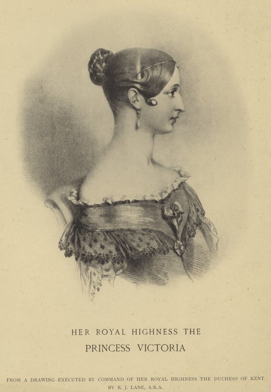 Portræt af dronning Victoria af Richard James Lane