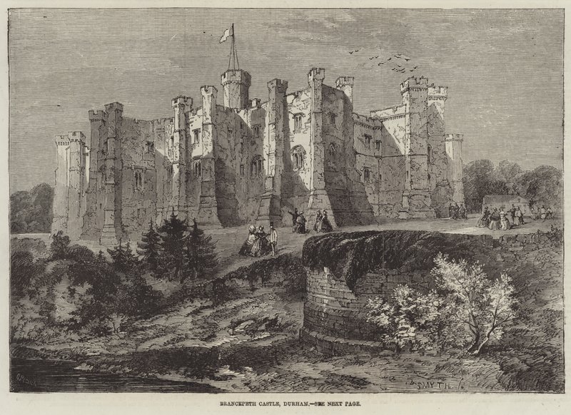 Brancepeth Castle, Durham af Richard Principal Leitch