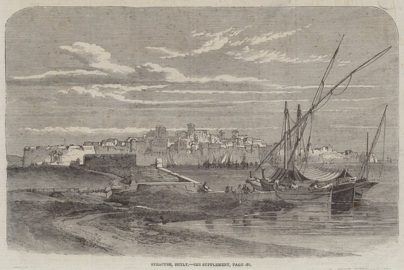 Syracuse, Sicilien af Richard Principal Leitch