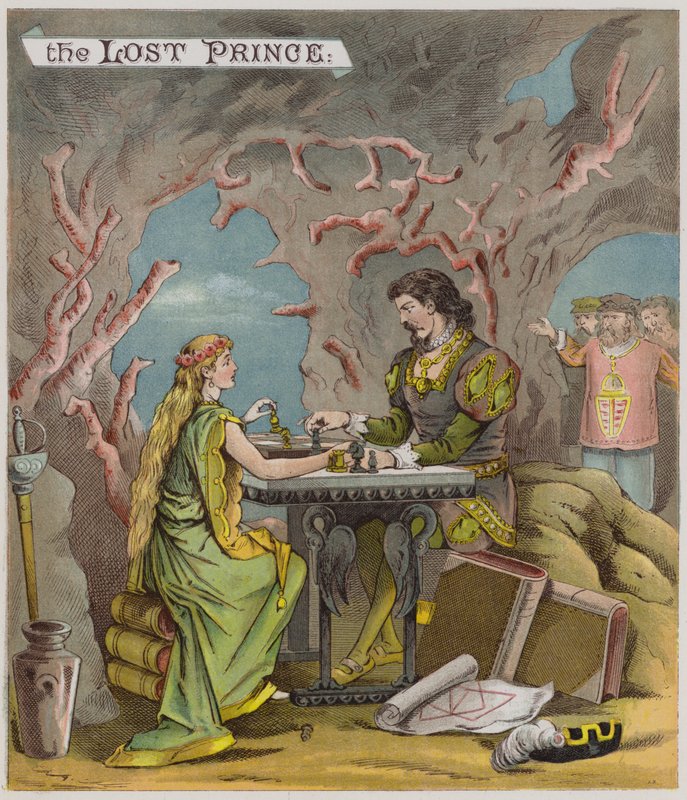 Illustration til The Tempest (chromolitho) af Richard Andre