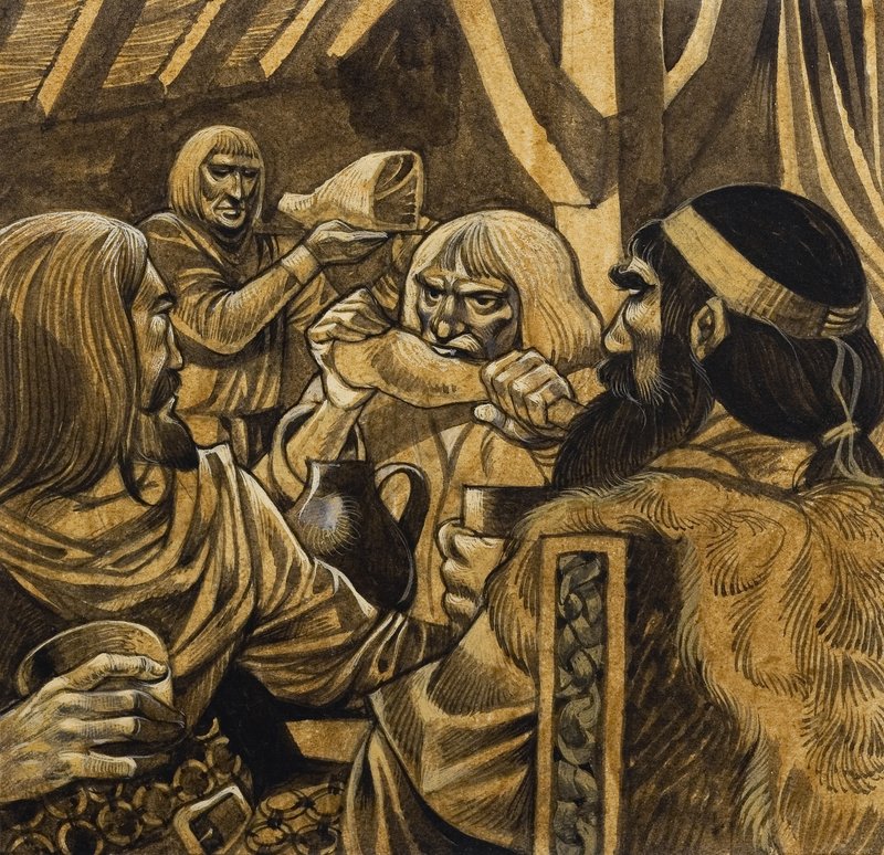 Balin meddeler Garlon af Richard Hook