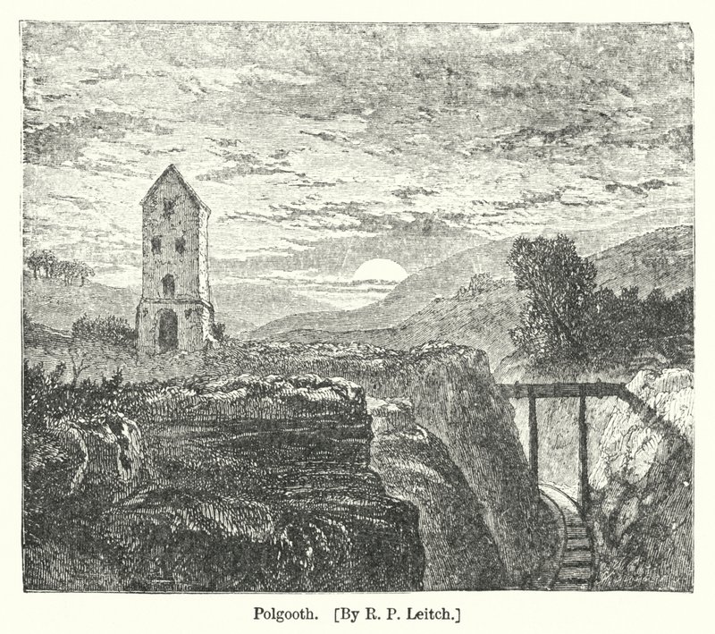 Polgooth (gravering) af Richard Principal (after) Leitch