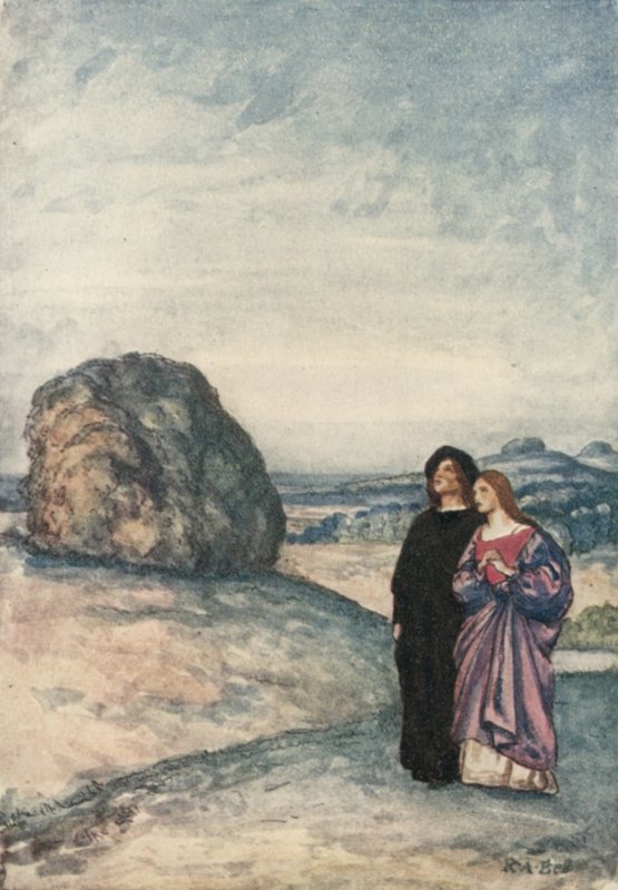 To A Skylark af Percy Bysshe Shelley af Robert Anning Bell