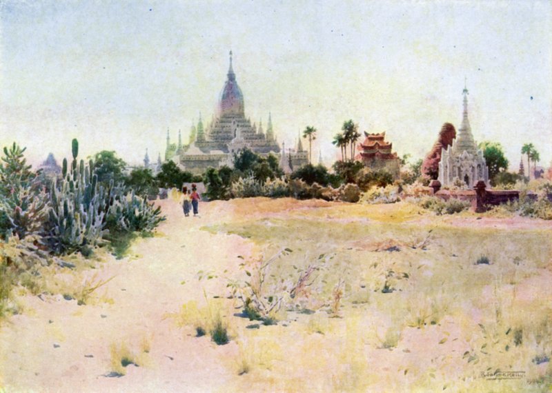 Ananda-templet, hedensk af Robert George Talbot Kelly