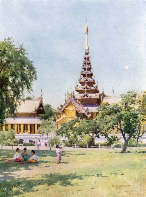 "Universets centrum", Mandalay af Robert George Talbot Kelly