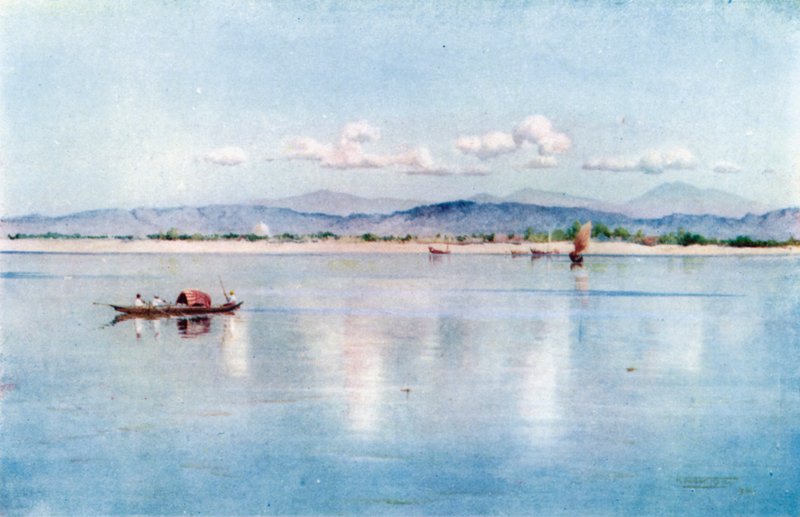 Floden ved Pakokku af Robert George Talbot Kelly