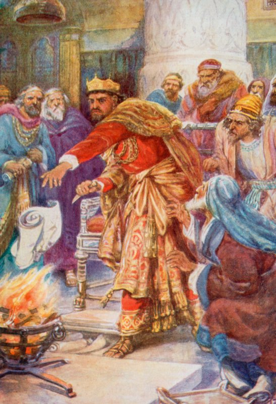 Jeremiah (farve litho) af Robert Ambrose (after) Dudley