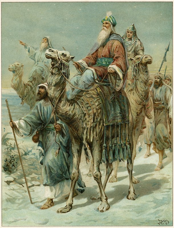 De vise mænd søger Jesus af Robert Ambrose Dudley