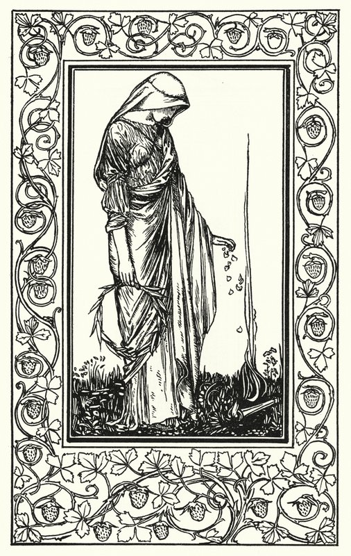 Shelley: Adonais (litografi) af Robert Anning Bell