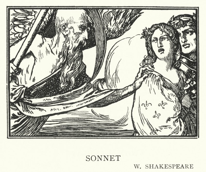 Sonnet (litho) af Robert Anning Bell