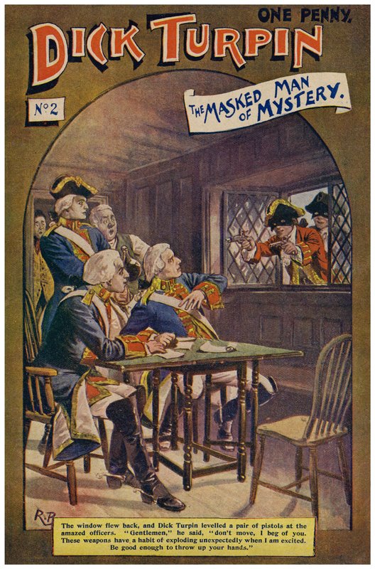 Dick Turpin (farve litho) af Robert Prowse Jnr