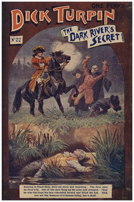 Dick Turpin (farve litho) af Robert Prowse Jnr