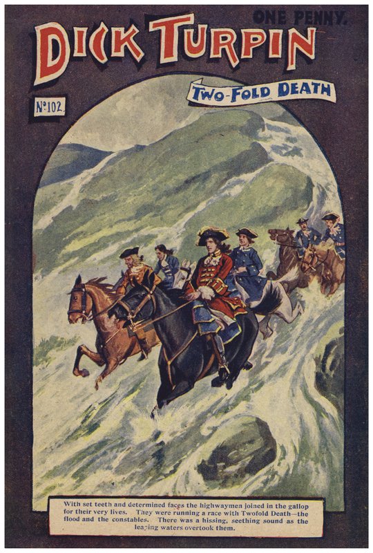 Dick Turpin (farve litho) af Robert Prowse Jnr