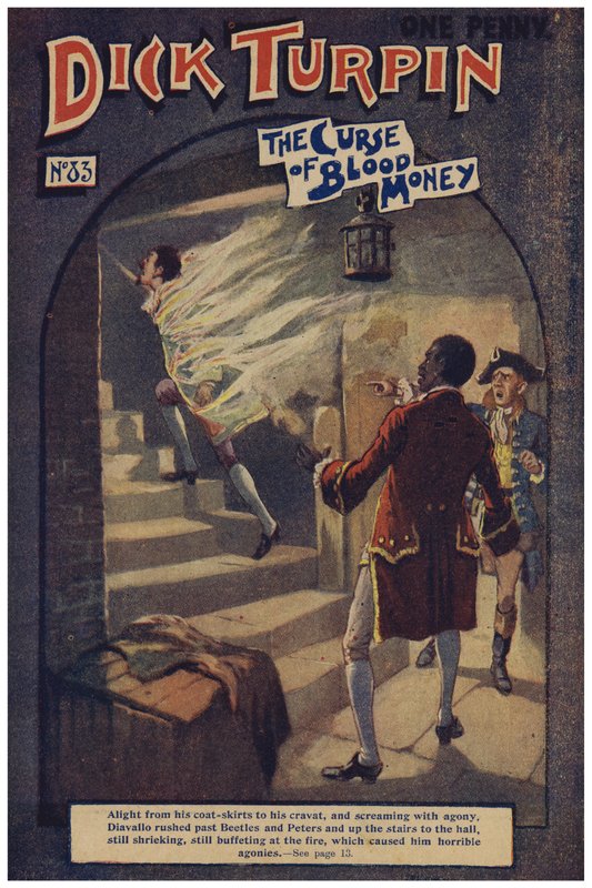Dick Turpin (farve litho) af Robert Prowse Jnr