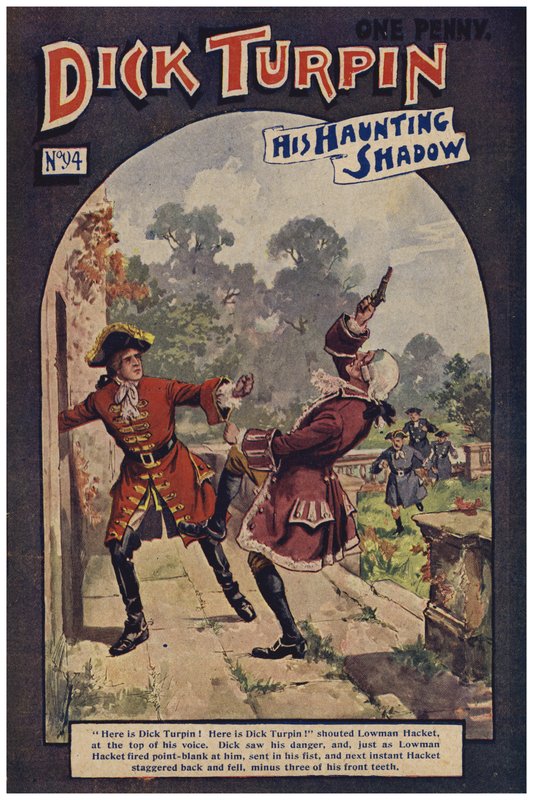 Dick Turpin (farve litho) af Robert Prowse Jnr