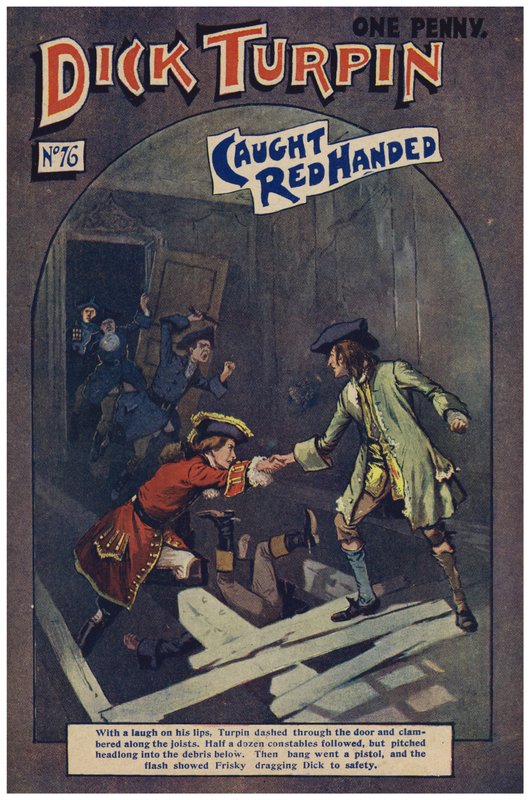 Dick Turpin (farve litho) af Robert Prowse Jnr