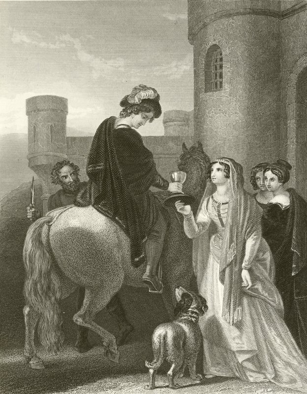 Elfridas forræderi af Robert Smirke