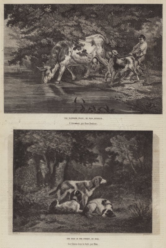 Fine Arts of the Paris Great Exhibition af Rosa Bonheur