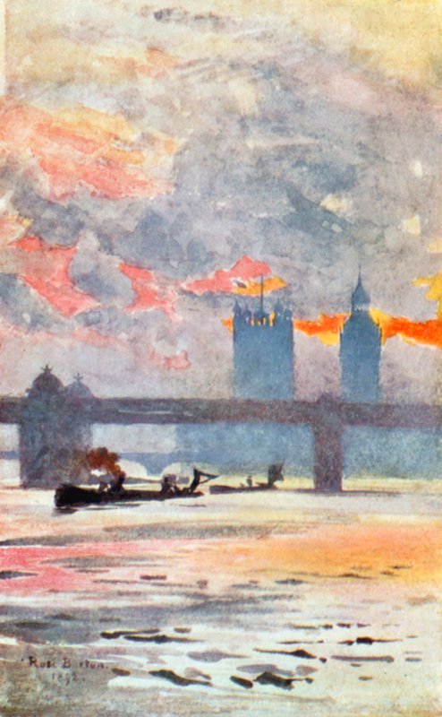Themsen, Charing Cross af Rose Maynard Barton
