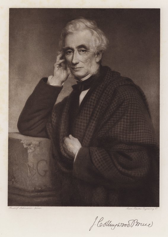 John Collingwood Bruce (litho) af Rudolf Lehmann