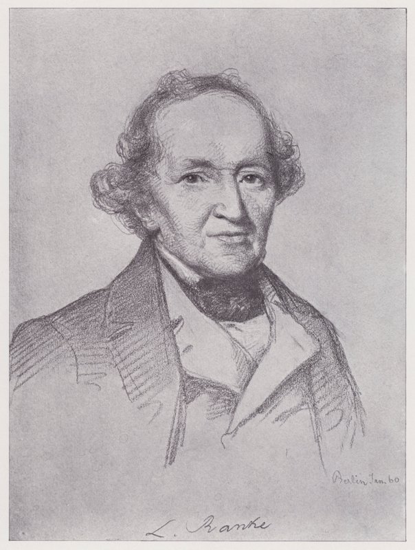 Leopold Von Ranke (litho) af Rudolf Lehmann