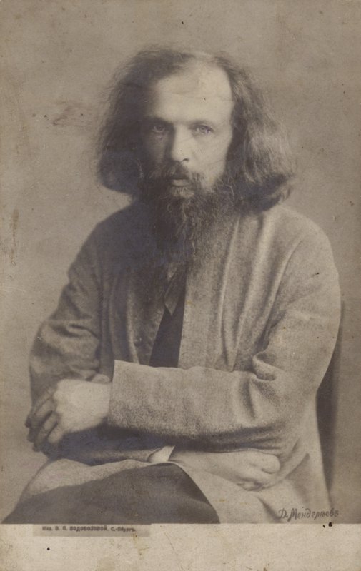 Dmitri Mendeleev, russisk kemiker af Russian Photographer