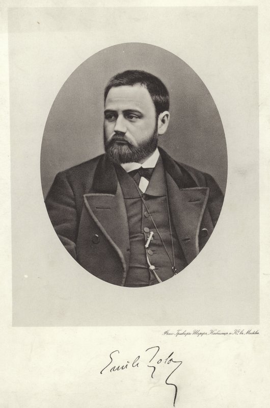 Emile Zola af Russian Photographer