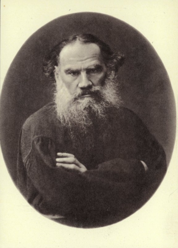 L N Tolstoi, Moskva af Russian Photographer