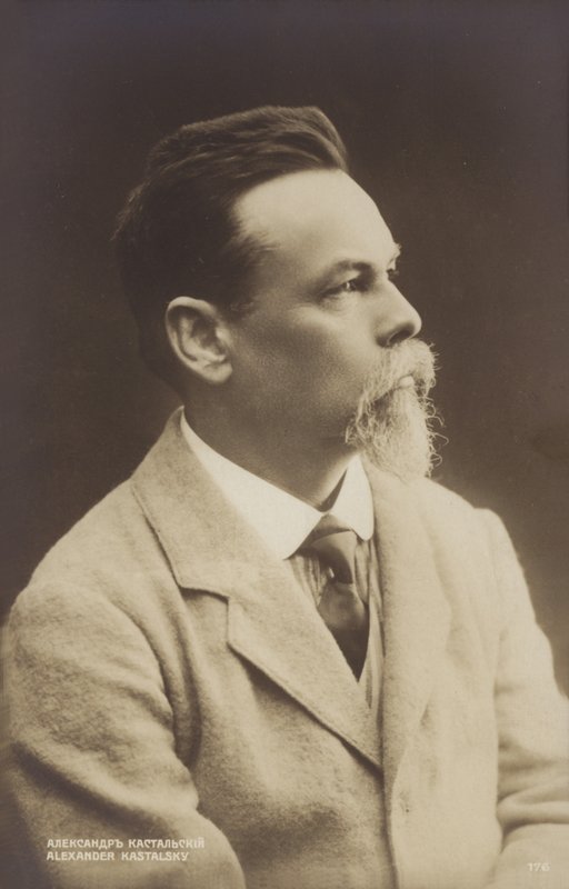 Portræt af Alexander Kastalsky af Russian Photographer