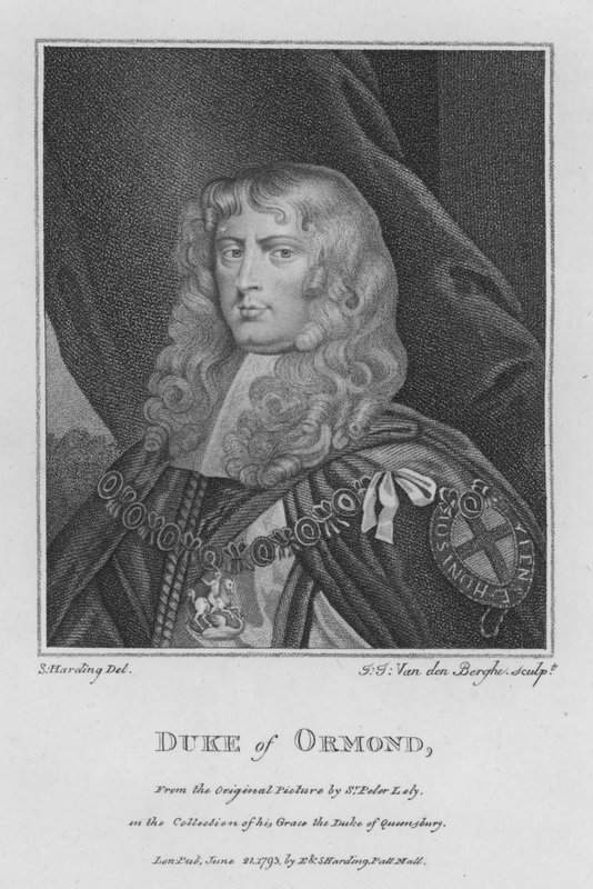 Duke of Ormond (gravering) af S. (after) Harding
