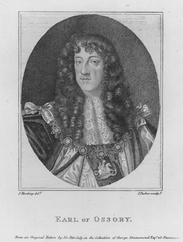 Earl of Ossory (gravering) af S. (after) Harding