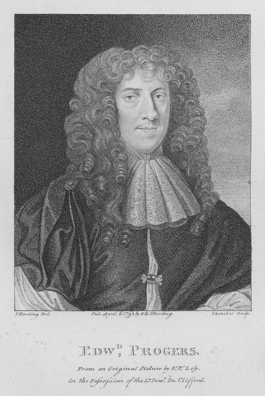 Edward Progers (gravering) af S. (after) Harding