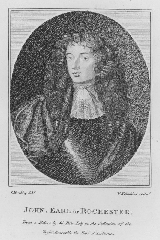 John, jarl af Rochester (gravering) af S. (after) Harding