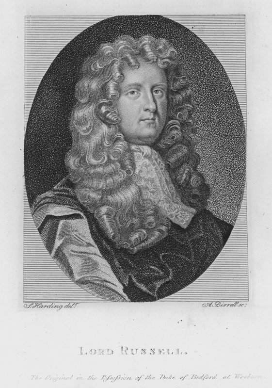 Lord Russell (gravering) af S. (after) Harding