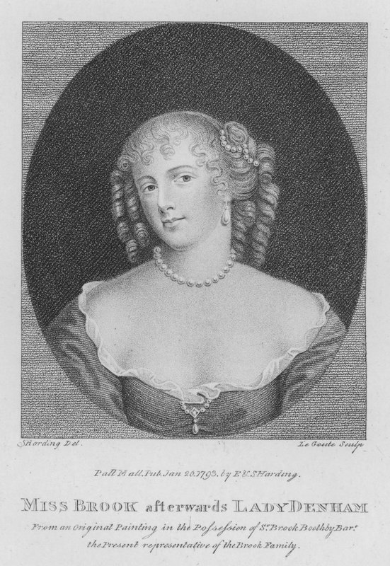 Miss Brook bagefter Lady Denham (gravering) af S. (after) Harding