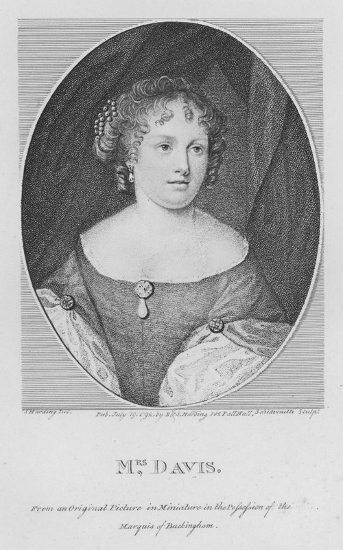 Mrs Davis (gravering) af S. (after) Harding