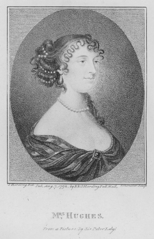 Mrs Hughes (gravering) af S. (after) Harding