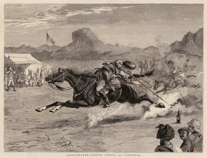 Afghanistan, Native Sports i Candahar af Samuel Edmund Waller