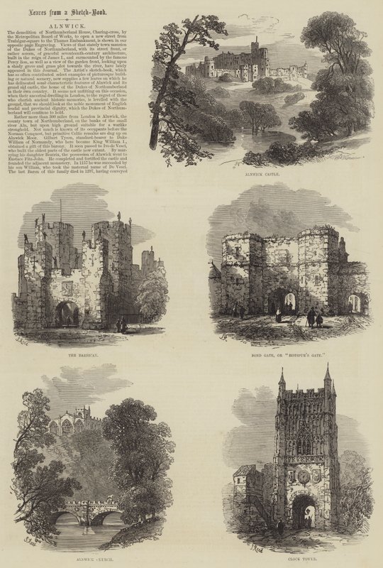 Alnwick af Samuel Read