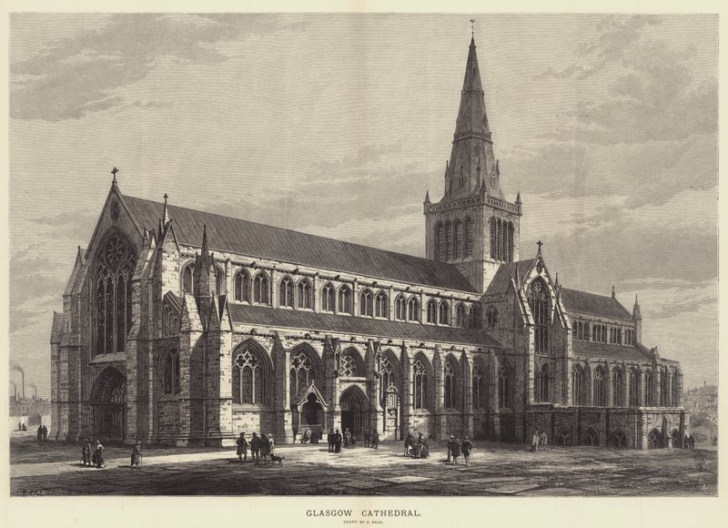 Glasgow katedral af Samuel Read