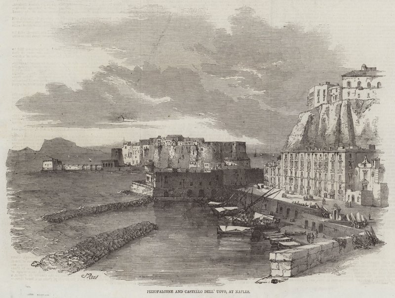 Pizzofalcone og Castello Dell 