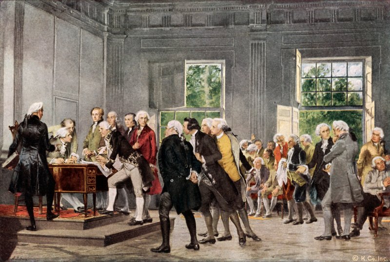 Uafhængighedserklæringen af Sarah Paxton Ball Dodson