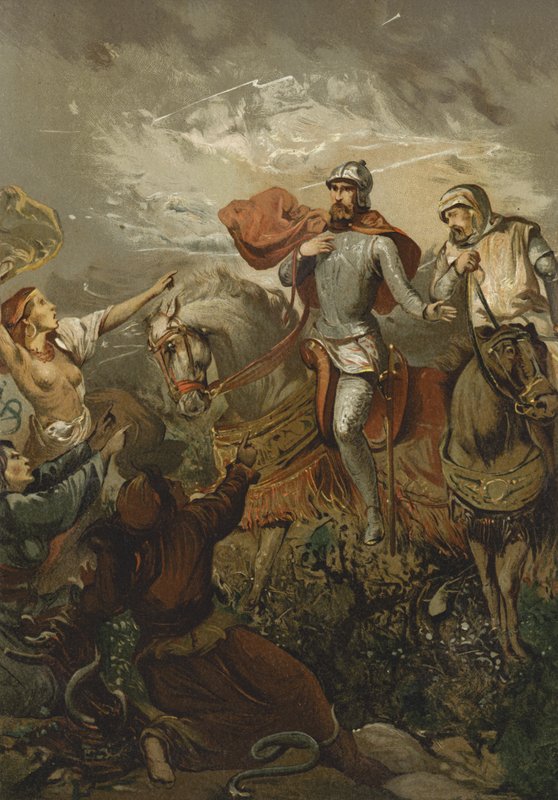 Macbeth stoppede ved heksene af Spanish School